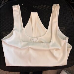 Good American White Bodysuit